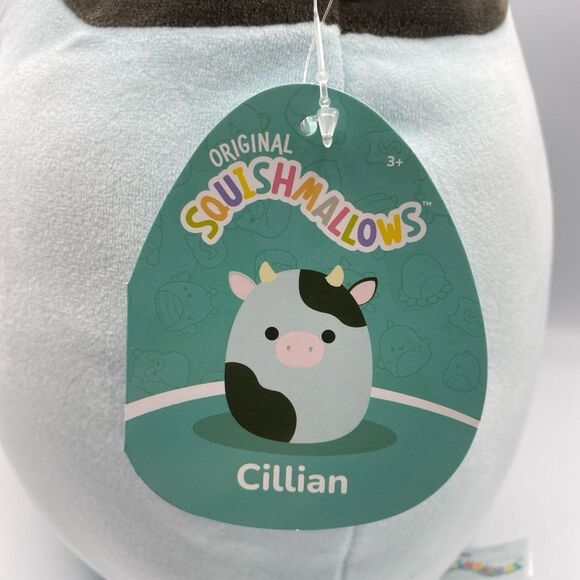 Squishmallows Cillian the Blue Cow 11" NWT Legendary Farm Barnyard Squad - Picture 4 of 7